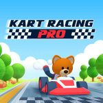 Kart Racing Pro unblocked online game logo
